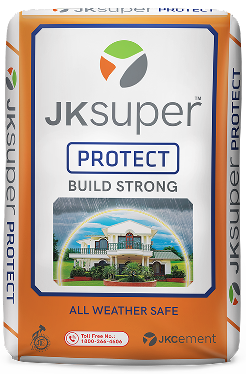 JK Super Protect Cement - Premium Water Resistant Cement for Construction